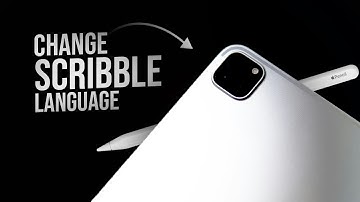 How to Change Scribble Language on iPad (tutorial)