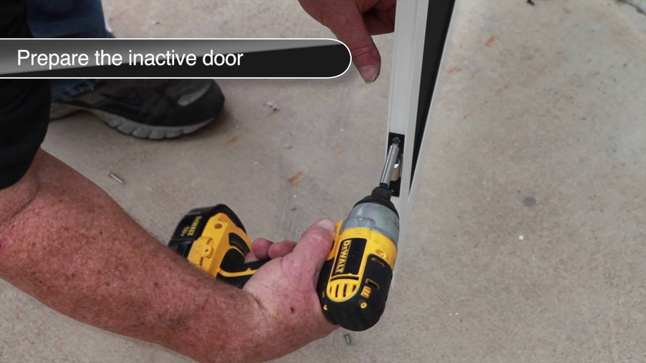 Meshtec Recessed Mount Double Security Screen Door installation - YouTube