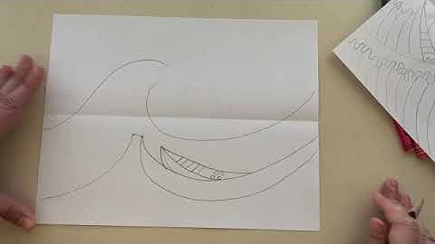 The Great Wave Part 1 Drawing Lesson