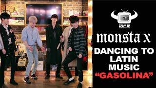 ÍDOLOS COREANOS MONSTA X BAILANDO GASOLINA / KOREAN IDOLS MONSTA X DANCING TO GASOLINA