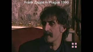 Zappa about the political system 1990 in Prague