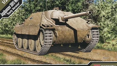 Unboxing and Kit Review - Academy Jagdpanzer 38t Hetzer Early