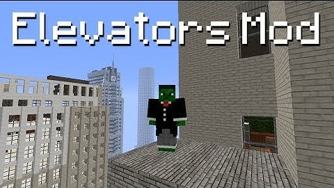 Elevators in Minecraft Mod! (Dynamic Transport Mod)