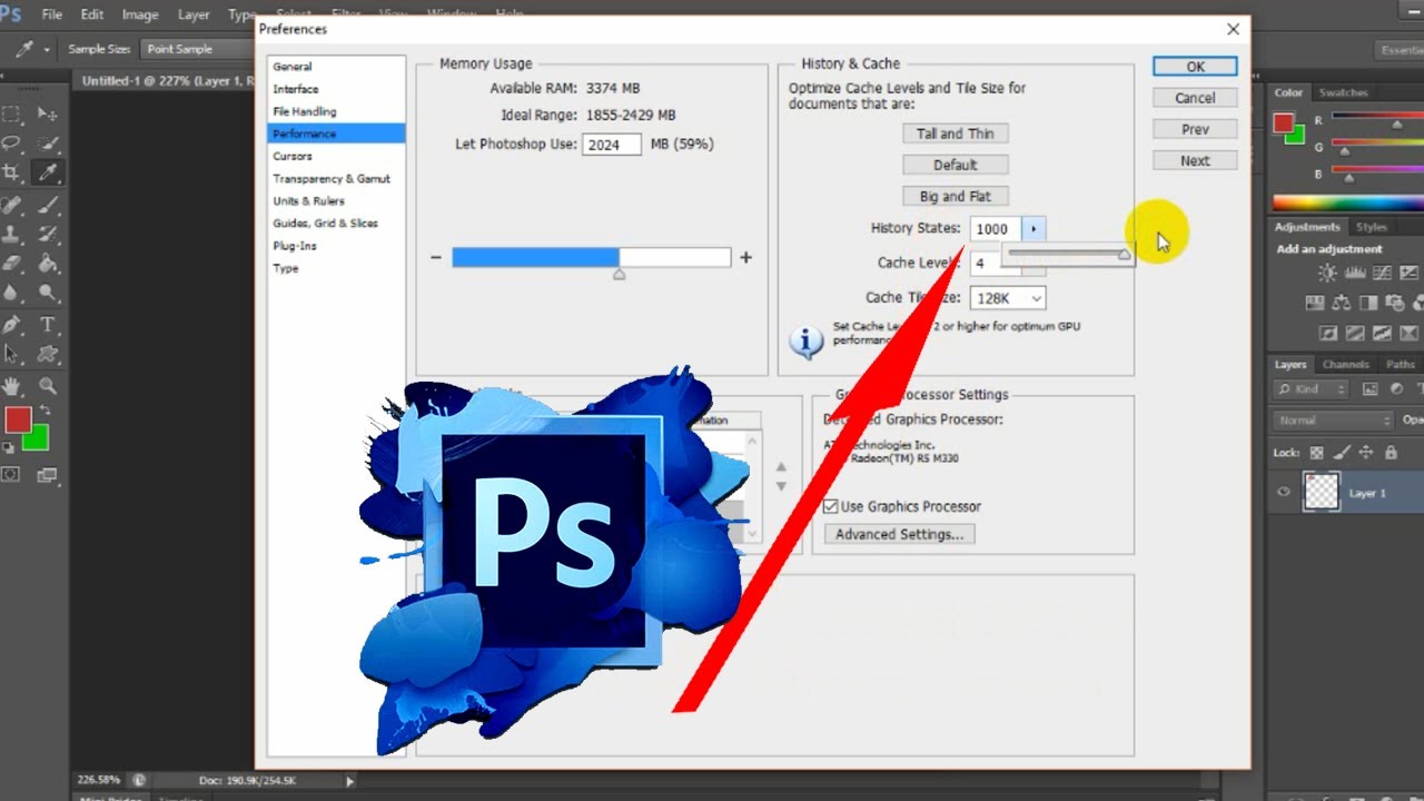 How To Increase History States In Photoshop Cs6 2022 KM Tech Beginner
