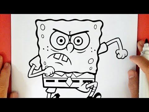 Video: Come Si Disegna SpongeBob