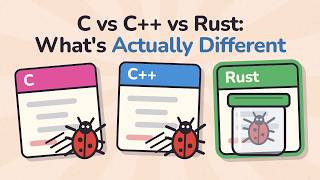 C vs C++ vs Rust: What's Actually Different
