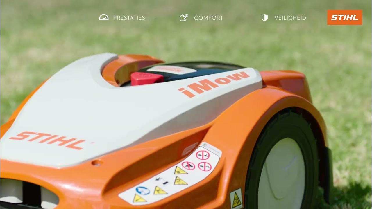 STIHL RMI 422 PC robotmaaier YouTube