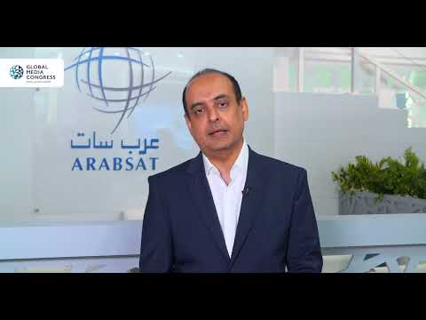 Eng Alhamedi Al Anezi President CEO ARABSAT Global Media Congress 2022