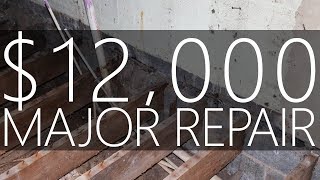 My $12,000 Project House - The Floor is FALLING! - #12