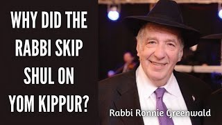 Thumbnail of the video “Rabbi YY Jacobson - Why Did the Rabbi Skip Shul on Yom Kippur?”