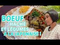 Boeuf hach aux lgumes  le pad kapao revisit