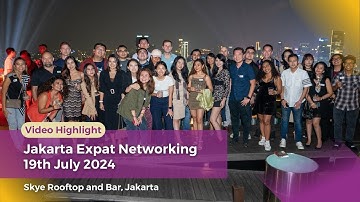 Social Expat - Jakarta Expat Networking at Skye Rooftop & Bar