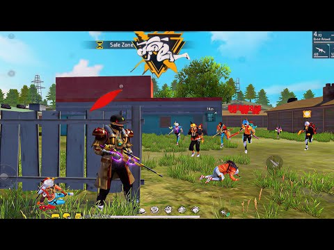 White 444 99%Headshot Rate ⚡ | Solo Vs Squad Full Gameplay | Android Gameplay 📱