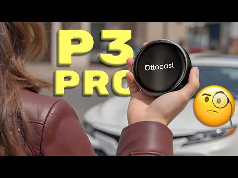 OTTOCAST P3 PRO AiBox - БЕСПРОВОДНОЙ CarPlay и Android Auto