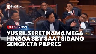 Yusril Singgung Nama Megawati hingga SBY saat Saksi Ahli Sebut Efek Pertahana dalam Pilpres