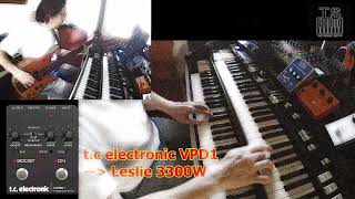 Hammond New B3-p mk2 - 13 - Different ROCK settings / Drive pedals