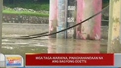 UB: Mga taga-Marikina, pinaghahandaan na ang Bagyong Odette