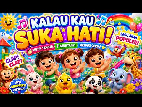 🦆 Seru Banget! 5 Bebek Kecil Bermain, Anak Ayam Piyik & Suara Hewan Lagu Anak Indonesia