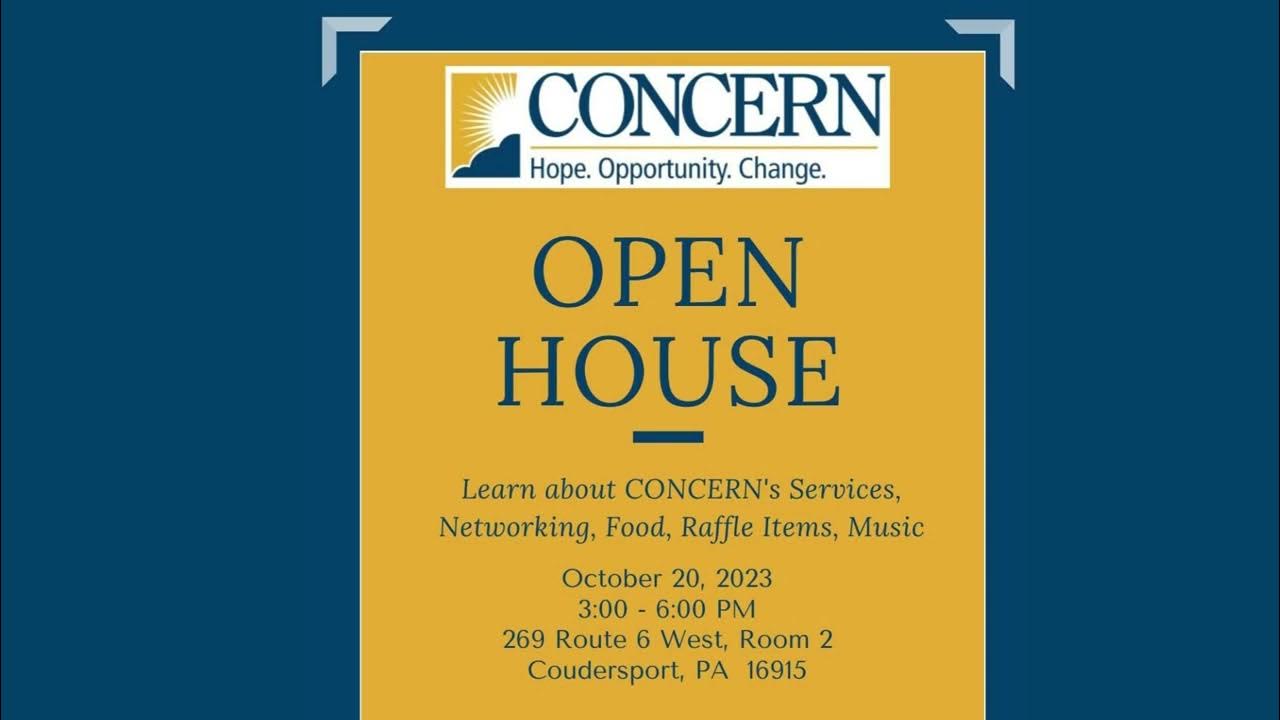 CONCERN is opening a new office in Coudersport, PA YouTube