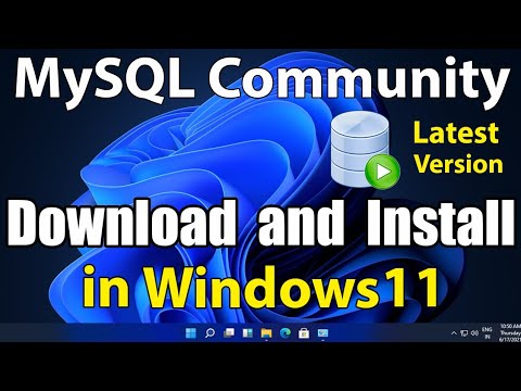 How To Install MySQL in Windows 11 | Latest Version MySQL Download and ...