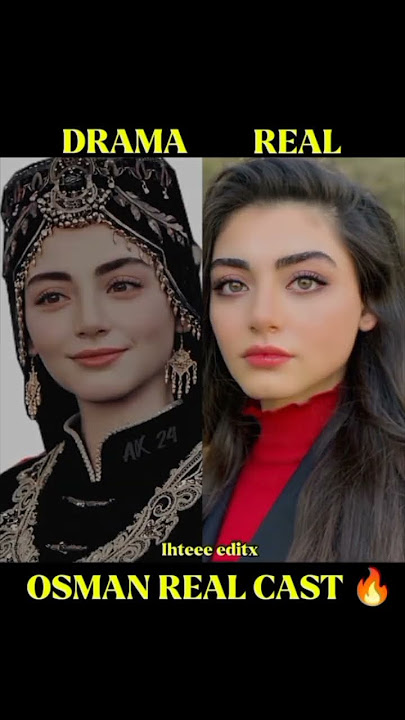 kurolos Osman real cast 🔥🥰 #osmandrama #kurulososman #osmanshorts #osmanghazi #shorts