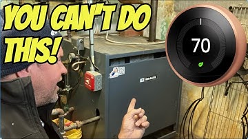 How to Install Nest Thermostat on Weil McLain Steam Boiler