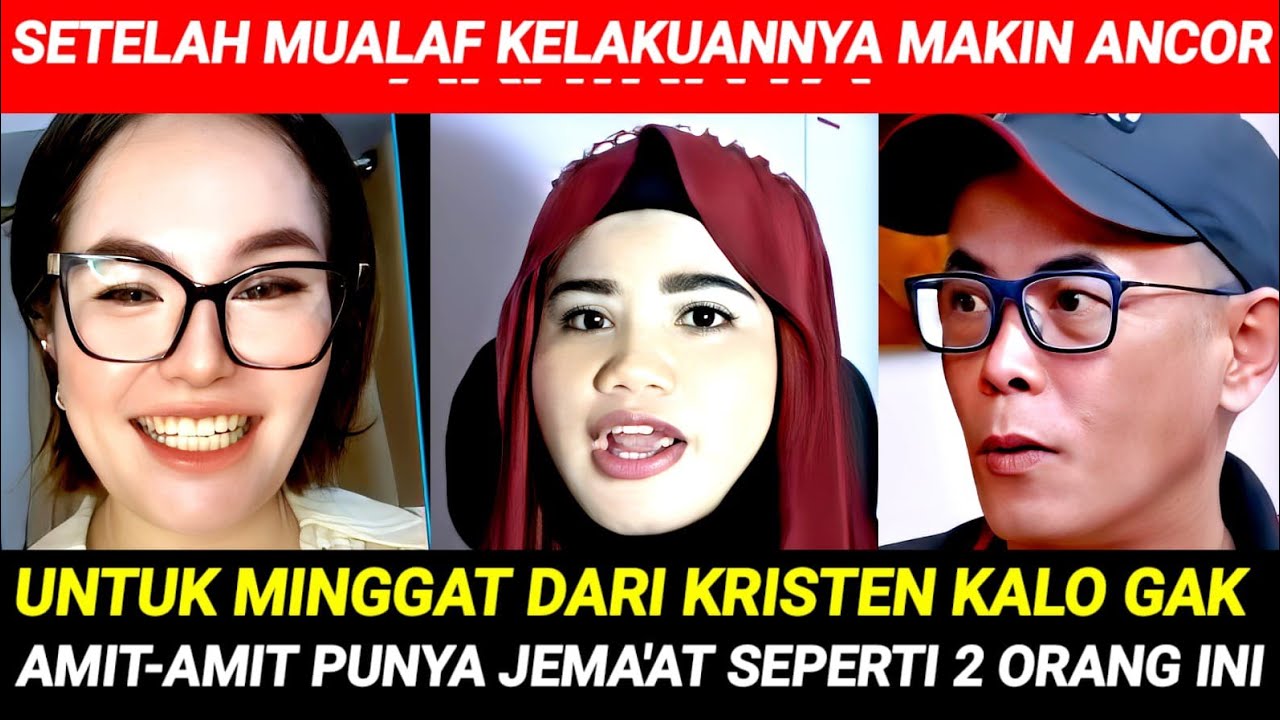 KENA MENTAL‼️UNTUNG MINGGAT DARI KRISTEN KALO GAK AMIT-AMIT PUNYA JEMA' AT SEPERTI 2 ORANG INI