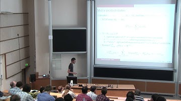 Sven Bachmann: A classification of gapped Hamiltonians in d=1