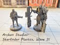 Archon Studio Starfinder Miniatur: Vesk Free Captain – Figurenmodell Für Tabletop-Spiele, Englischsprachig
