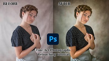 Photoshop Tutorial - How to Create Fine Art Painterly Effect!