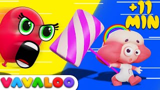 Big Balloons, Sweet Apples & Surprise Eggs! + MORE Vavaloo Kids Songs