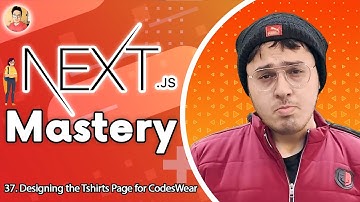 Designing the Tshirts Page for Codeswear.com | NextJs Tutorial for Beginners #37