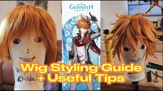 Wig Styling Tutorial + General Tips/Advice (Tartaglia) screenshot 2