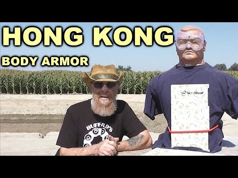 Hong Kong Improvised Body Armor -  Is it foolish optimism?