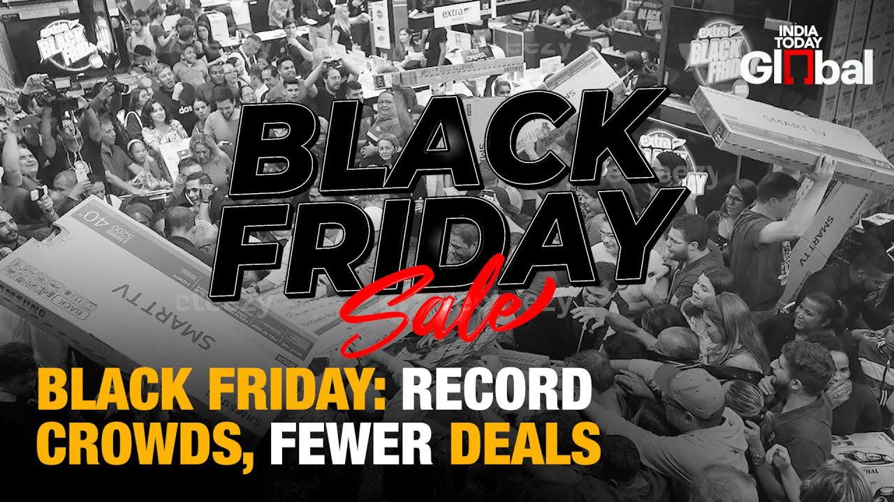 Black Friday 2025: Record Crowds Face Fewer Deals as Americans Cut ...