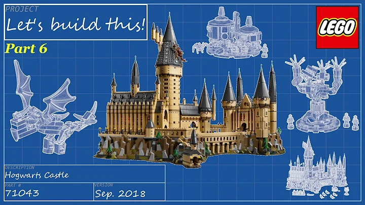 Let's build this live! - LEGO Harry Potter 71043 - Hogwarts Castle - Part 6