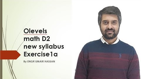 #olevelsmath #D2newsyllabus #exercise1a