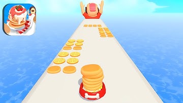 PANCAKE RUN🥞🧇🍰All Levels Gameplay Walkthrough Android,ios