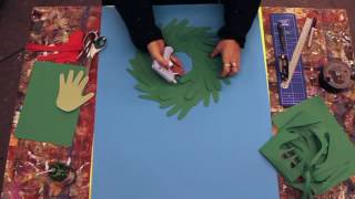 How to Make a Hand Wreath with Kathy