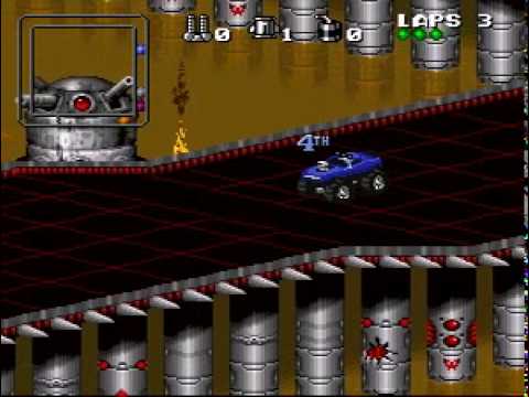 SNES Rock'n'Roll Racing - Olaf