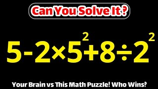 Only Geniuses Can Solve This Math Question!📚(PEMDAS Challenge)