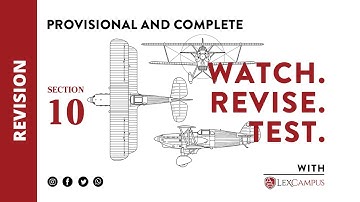 Patent Agent Exam - Revision - Section 10 - Internal requirements of a complete specification