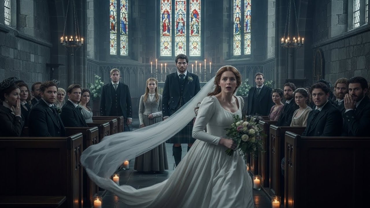 SU NOVIA HUYÓ DEL ALTAR… Y SU HERMANA OCUPÓ SU LUGAR, PERO EL LAIRD SE ENAMORÓ 🏰❤️