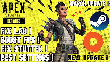 Apex Legend Season 12: How to BOOST FPS and Optimize Performance (March) ✅*NEW UPDATE*