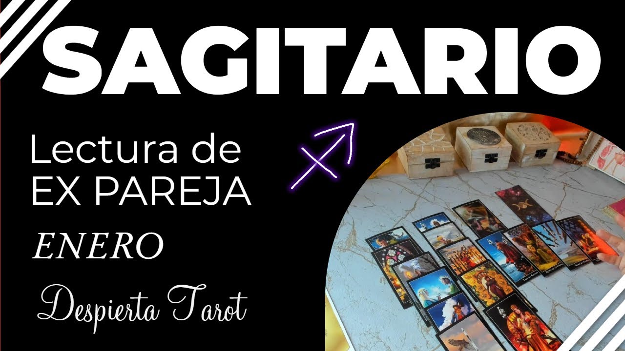 SAGITARIO EX ♐ Quiere ver en qué andas. ENERO #tarot #expareja - YouTube