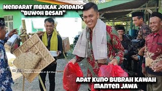 Momen Langka Tradisi Suku Jawa Kuno Mantenan Bubrah Kawah & Buwoh Besan Part 02