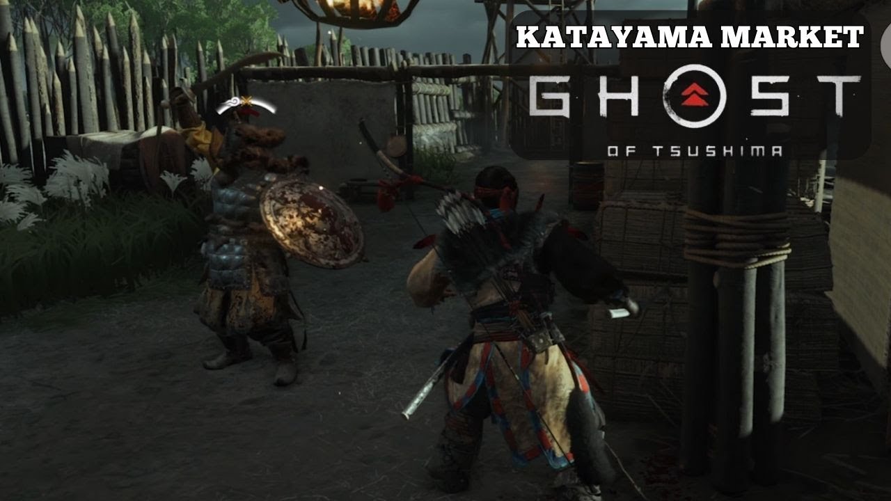 GHOST OF TSUSHIMA KATAYAMA MARKET GHOST ARMOR YouTube