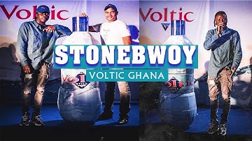 STONEBWOY AS THE BRAND AMBASSADOR OF VOLTIC GH, THE FUN MOMENT