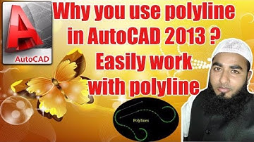 How to draw polyline and Use of polyline in AutoCAD I How to work with polylines in AutoCAD (Bangla)