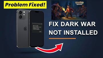 How to Fix “App Not Installed” Error for Dark War Survival on Android